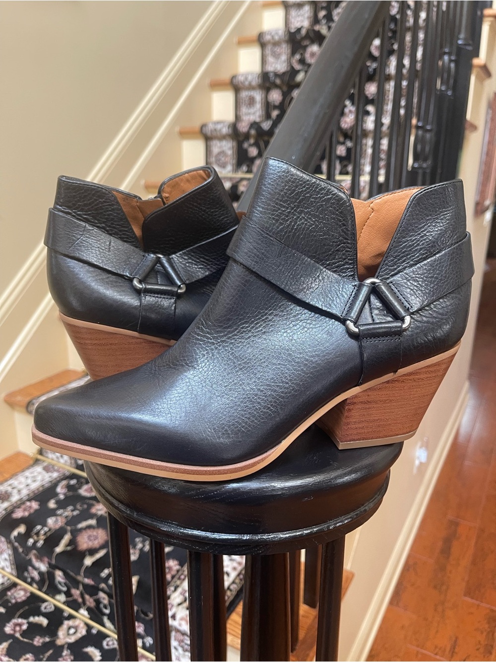 SARTO Franco Sarto Louella Ankle Boots, Women's Size 10 M, Black NWOT